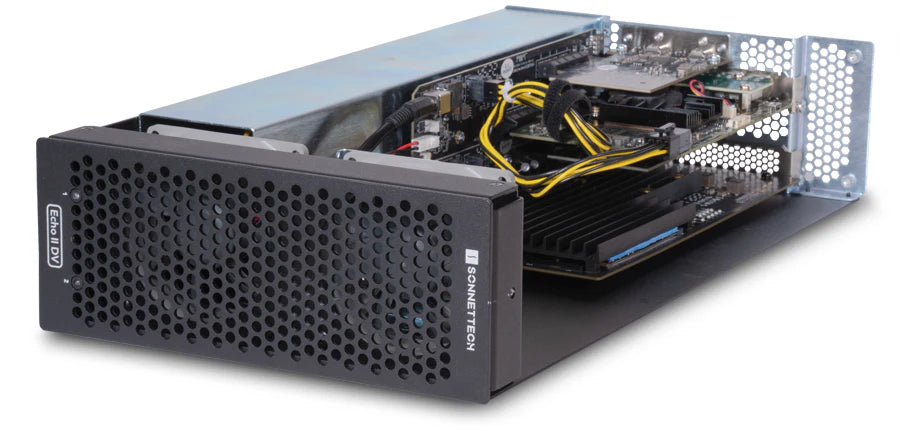 xMac Studio with Echo II DV 2-slot Echo II DV PCIe Card Expansion Module xMac Studio with Echo II DV 2-slot Echo II DV PCIe Card Expansion Module